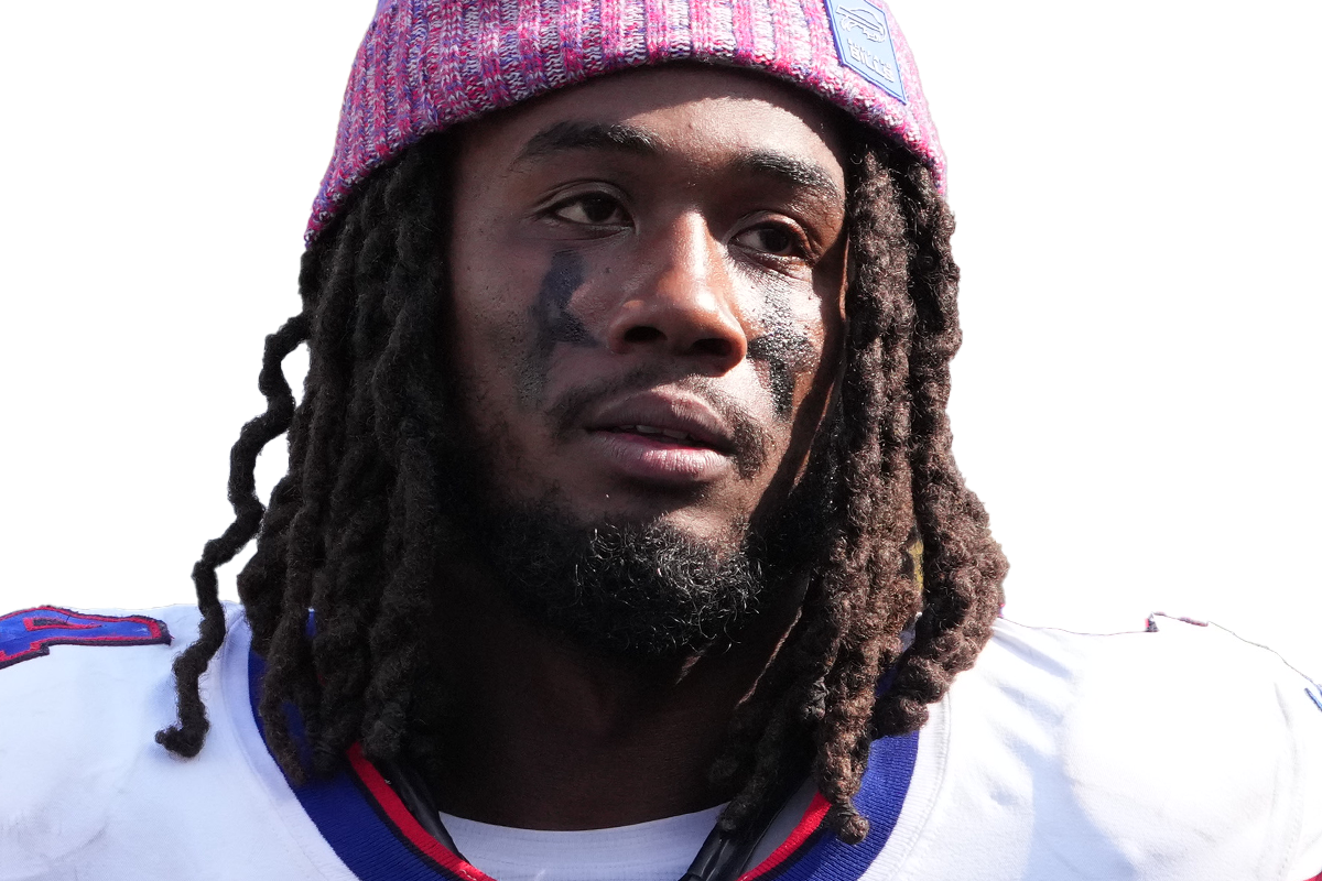 NFL Buffalo Bills running back James Cook