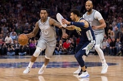 NBA: Denver Nuggets at Minnesota Timberwolves