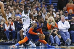 NBA: Milwaukee Bucks at Oklahoma City Thunder