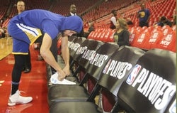 NBA: Playoffs-Golden State Warriors at Houston Rockets