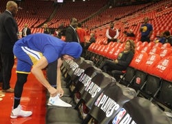 NBA: Playoffs-Golden State Warriors at Houston Rockets