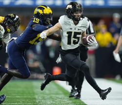Purdue Boilermakers standout wide receiver Charlie 