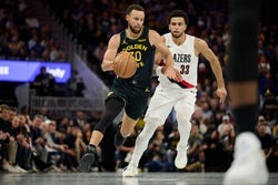 NBA: Portland Trail Blazers at Golden State Warriors