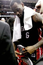 NBA: Miami Heat at New Jersey Nets