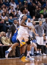 NBA: Golden State Warriors at Minnesota Timberwolves