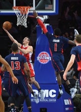 NBA: Philadelphia 76ers at Detroit Pistons