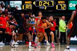 San Diego State vs Utah State Prediction 2/25/26 College Basketball Picks Today