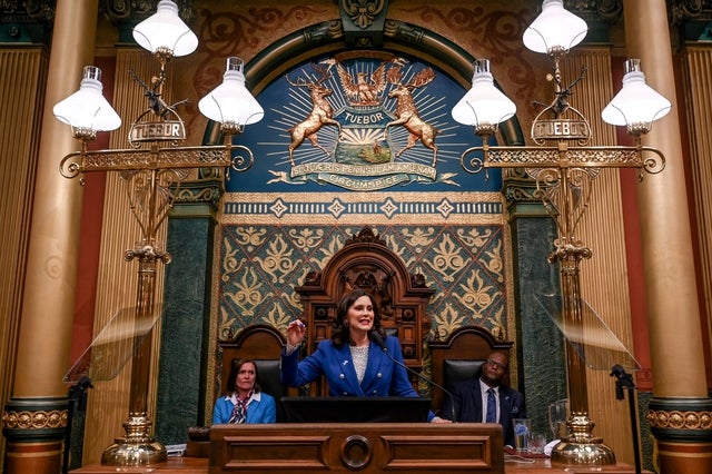 Michigan governor gives State of the State address