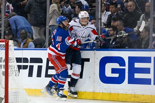 Stanley Cup Playoffs: Capitals at Rangers Game 2