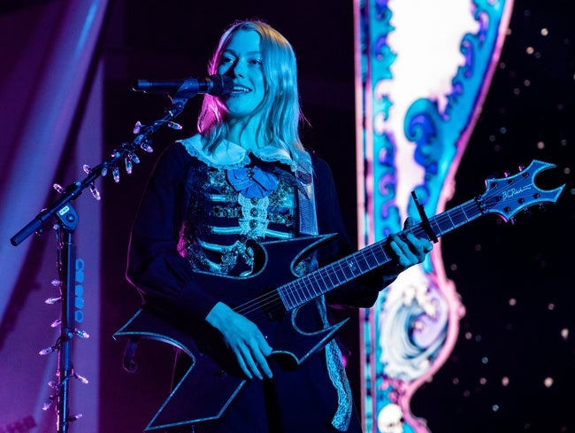 Phoebe Bridgers performs at the BMO Harris Pavilion on Friday, June 3, 2022 at the Henry Maier Festival Park in Milwaukee, Wis.