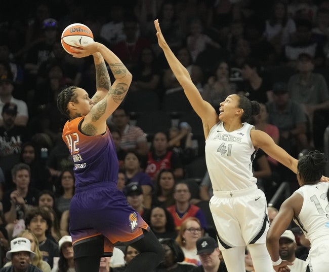 Dana Lane's Phoenix Mercury vs. Las Vegas Aces 'Insiders' Winner (Total)