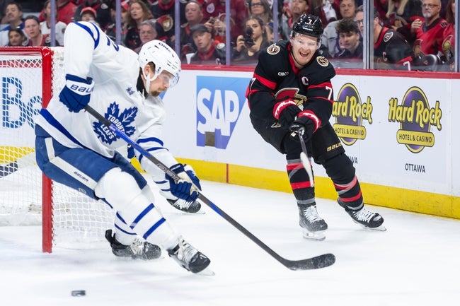 Senators vs Maple Leafs Prediction 4/26/25 NHL Picks Today