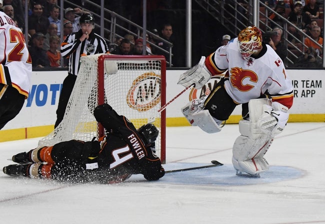 Dana Lane's Calgary Flames vs. Anaheim Ducks 'Get-Out Game' Winner Dana Lane's Calgary Flames vs. Anaheim Ducks 'Get-Out Game' Winner